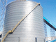 sheet steel silo / dust / industrial