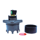 diaphragm valve / electric / pilot / for compressed air