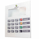 20-key keypad / panel-mount / aluminum / for fuel pump