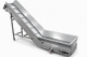 modular conveyor belt / smooth / stainless steel / PVC