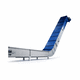 chain conveyor / inclined / straight / trough