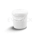 plastic pail / round / with lid / with handle