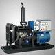 diesel generator set / three-phase / stationary / 50 Hz
