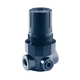 compressed air pressure regulator / for gas / membrane / single-stage