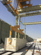 mobile gantry crane / for prefabrication sites / for civil works