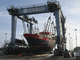boat straddle carrier / electric