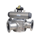 pneumatic conveying diverter valve / for food / for grain / for heavy-duty applications