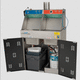 paint spray gun washer / for workshops / immersion / manual