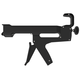 dispensing gun / glue / manual / lightweight