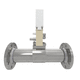 ball valve / pneumatically-operated / for control / sampling