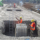 climbing formwork / frame / wall / wooden