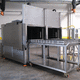spray washing system / solvent / by rotation/agitation / automatic