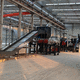 primary shredder / double shaft / industrial waste / for wind turbine blades