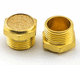 ventilation silencer / industrial / copper / sintered metal