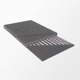 steel conveyor belt / Shore A / for underground mining / high-resistance