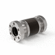 cylindrical bellows / stainless steel / welded / axial