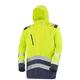 work jacket / waterproof / high-visibility / cold weather