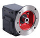 worm gearbox / coaxial / right angle / solid-shaft