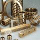 flange plain bearing / linear / cylindrical / alloy