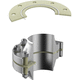 flange gasket / flat / rubber / nitrile rubber
