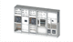 modular enclosure / outdoor / for low-voltage power distribution / IP65