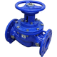 globe valve / with handwheel / flow regulator / pressure-control