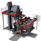 suspended load shot blasting machine / for metal / continuous / automatic