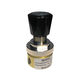 compressed air pressure regulator / membrane / single-stage / brass