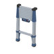 anodized aluminum ladder / single / telescopic folding