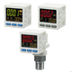 electronic pressure switch / vacuum / NPN / PNP