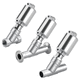 pneumatic valve / pneumatically-operated / for water / for air