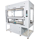 biosafety laboratory enclosure / for flow cytometry / floor-standing