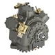 piston compressor / air / motorless / stationary