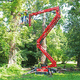 crawler spider lift / self-propelled / gasoline engine / electric