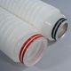 water filter cartridge / for chemical products / depth / polypropylene