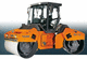 tandem road roller / vibrating / articulated
