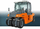 pneumatic tired road roller