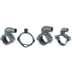 round tube connector / cast aluminum / quick