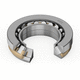 crossed spherical roller thrust bearing / with cage