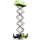 wheeled scissor lift / diesel