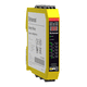 emergency stop safety relay / 2 NO / DIN rail / DC