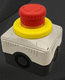 emergency stop push-button switch / IP65 / waterproof / dust-proof