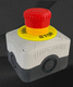 emergency stop push-button switch / dust-proof / waterproof / IP65