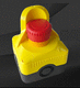 emergency stop push-button switch / IP65 / waterproof / dust-proof