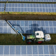 solar panel cleaning system / brush / for photovoltaic applications / mobile