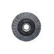 knotted wheel brush / cleaning / deburring / metal
