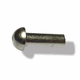 blind rivet / round head / aluminium / silver-colored