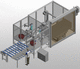 automatic assembly machine / for fence post