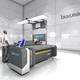knife cutting machine / for EPS / for rubber / for technical fabric