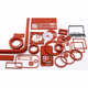 flat gasket / silicone rubber / nitrile / NBR